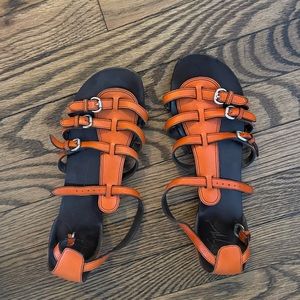 Giuseppe Zanotti Orange Sandals